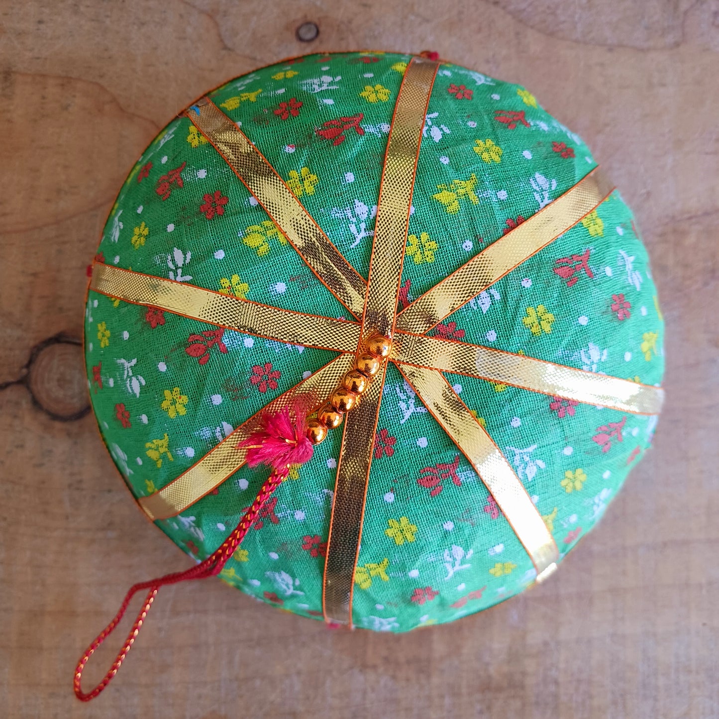 Decorative Five Elephants Hanging Mobile with Bells