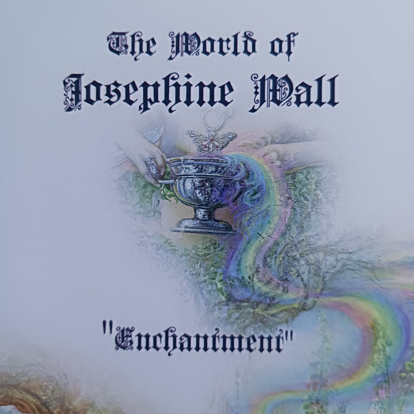 This beautiful greetings card entitled "Enchantment" is designed by Josephine Wall. The card is blank inside for you to write your own message. Each envelope is decorated with pretty artwork too. Perfect for any occasion.