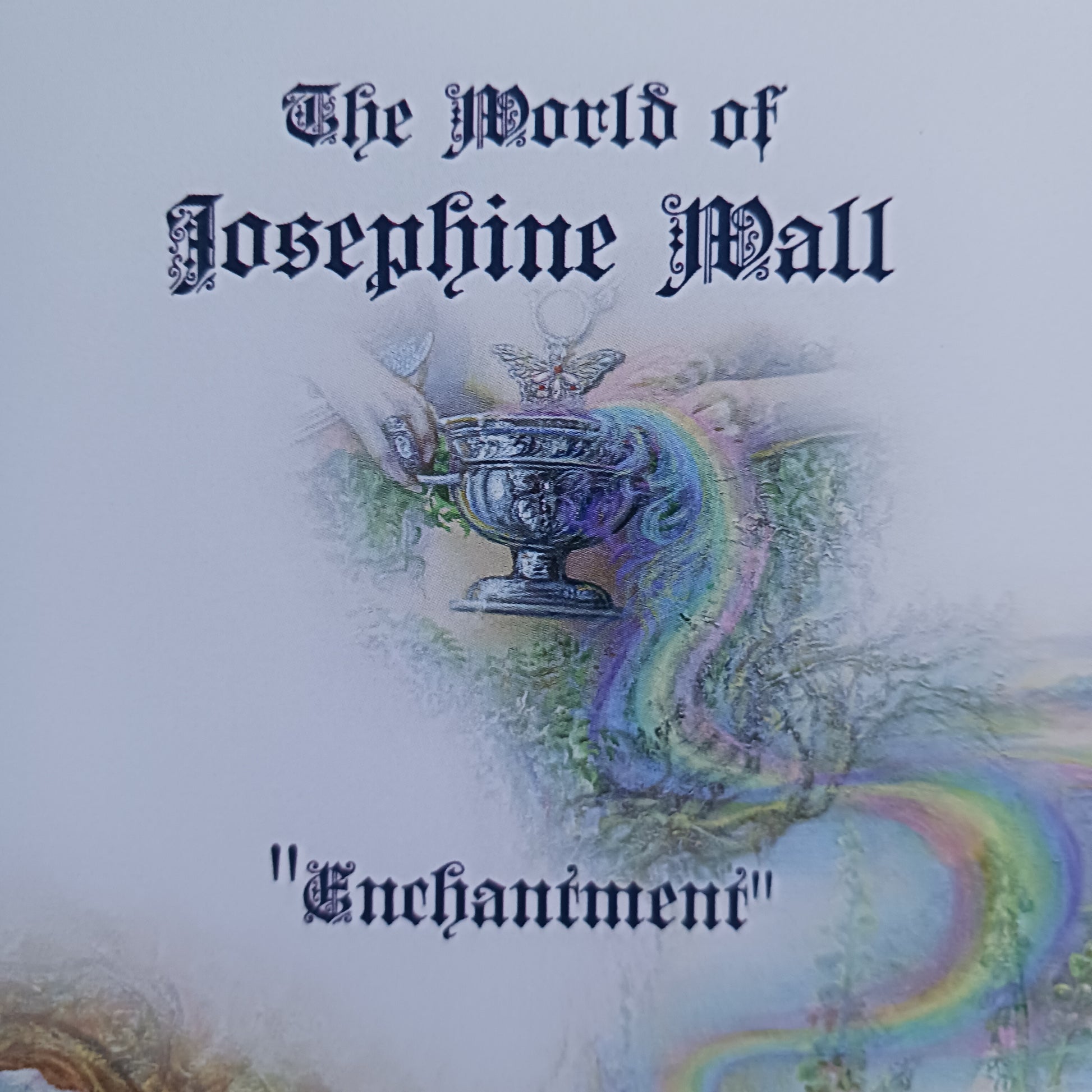 This beautiful greetings card entitled "Enchantment" is designed by Josephine Wall. The card is blank inside for you to write your own message. Each envelope is decorated with pretty artwork too. Perfect for any occasion.