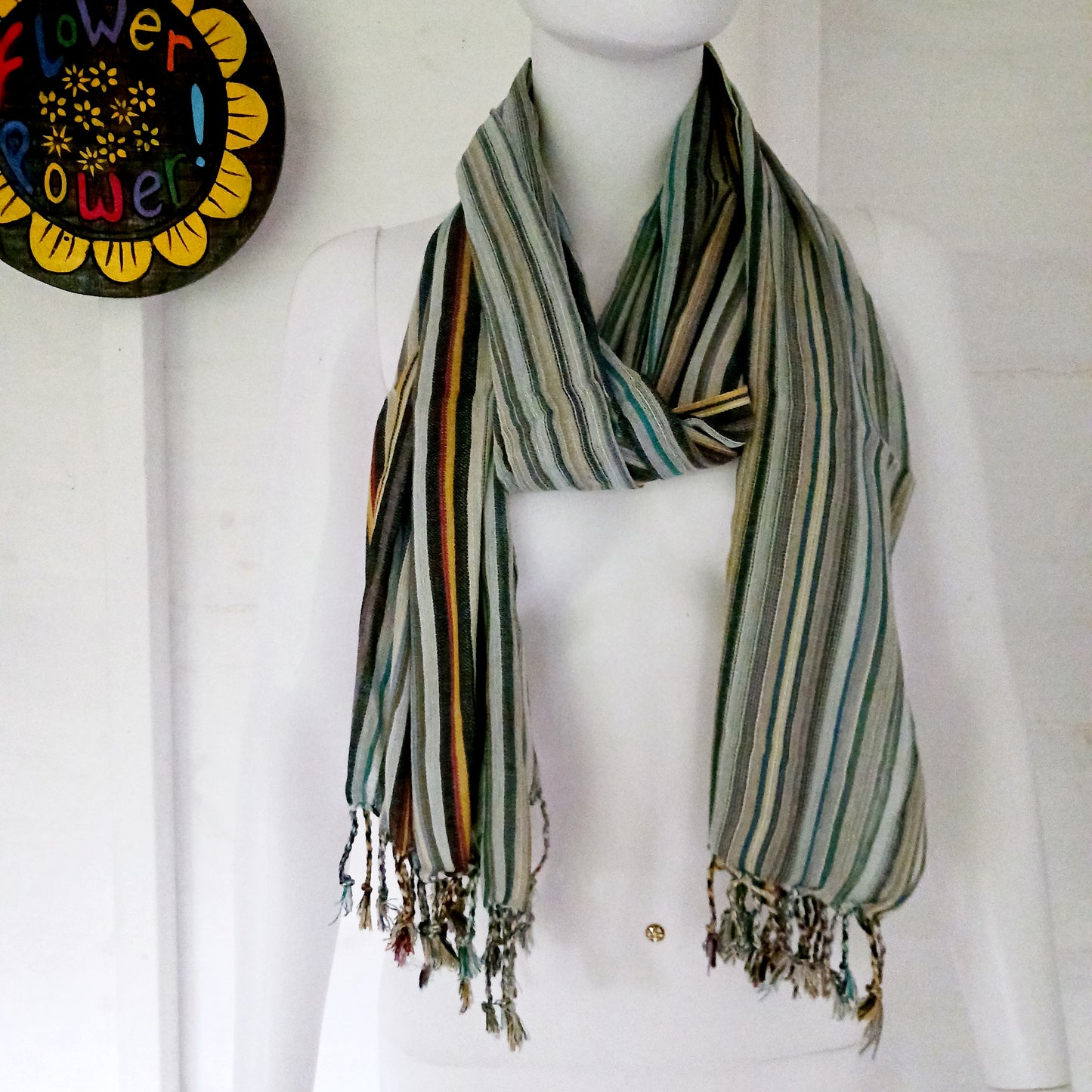 Step into the realm of bohemian allure with these stunning Large Indian Boho Scarves. Handcrafted with care, each scarf showcases eye-catching patterns inspired by nature, bringing a sense of freshness and free-spirited style to any outfit.