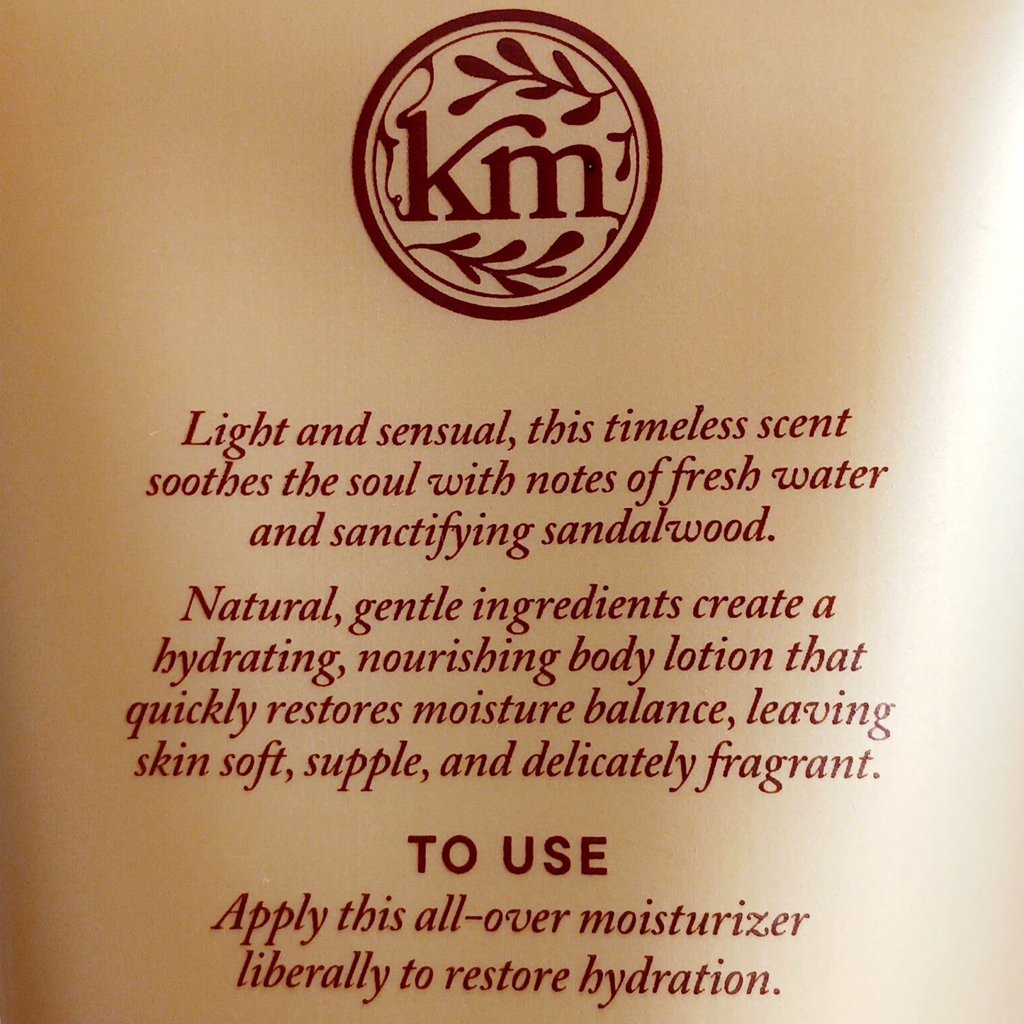 Indulge your skin with the clean, mellow fragrance of Kuumba Made Egyptian Musk Body Lotion, a beautifully nourishing moisturiser suitable for both men and women. Its gentle formula is designed to restore your skin’s moisture balance while leaving it feeling soft, smooth and supple.