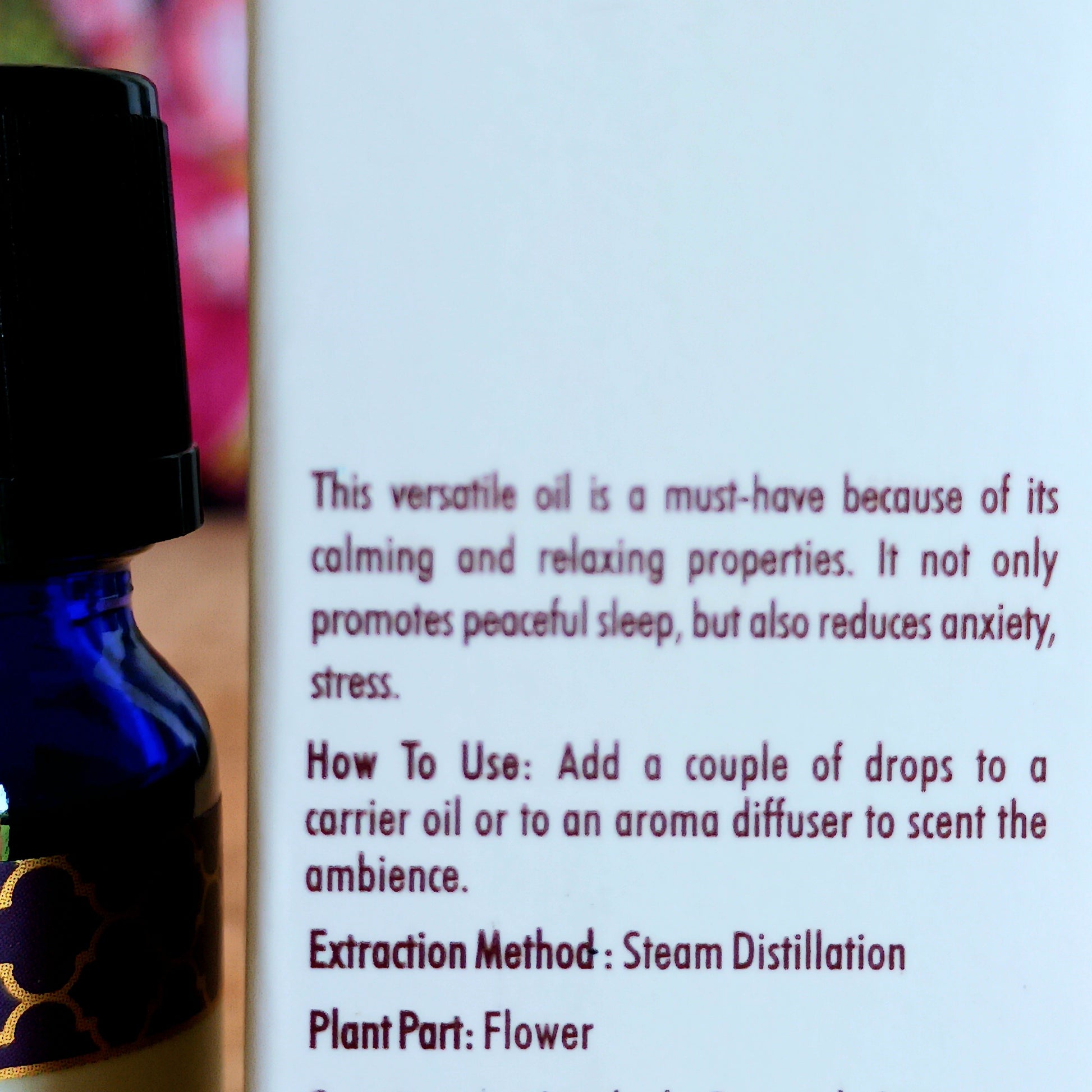 Discover the soothing benefits of Song of India Pure Lavender Essential Oil, carefully steam distilled from the flowers of Lavandula Angustifolia. Presented with a convenient glass pipette for precise application, this premium essential oil delivers the classic floral aroma lavender is renowned for.