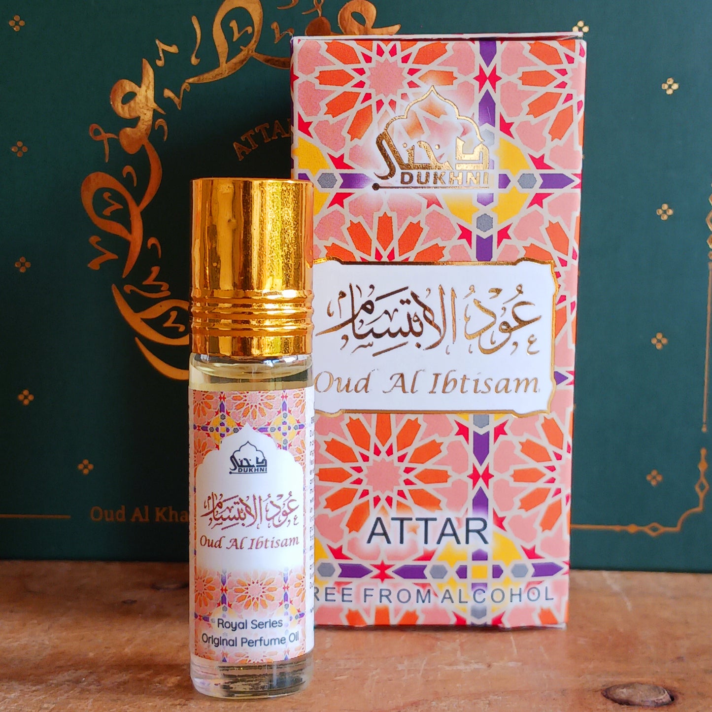 These Long-Lasting and pure Arabic Attars are 100% Alcohol-Free. Crafted with the finest quality, sustainably sourced natural ingredients, including oud, aromatic woods, exotic flowers & tree resins.