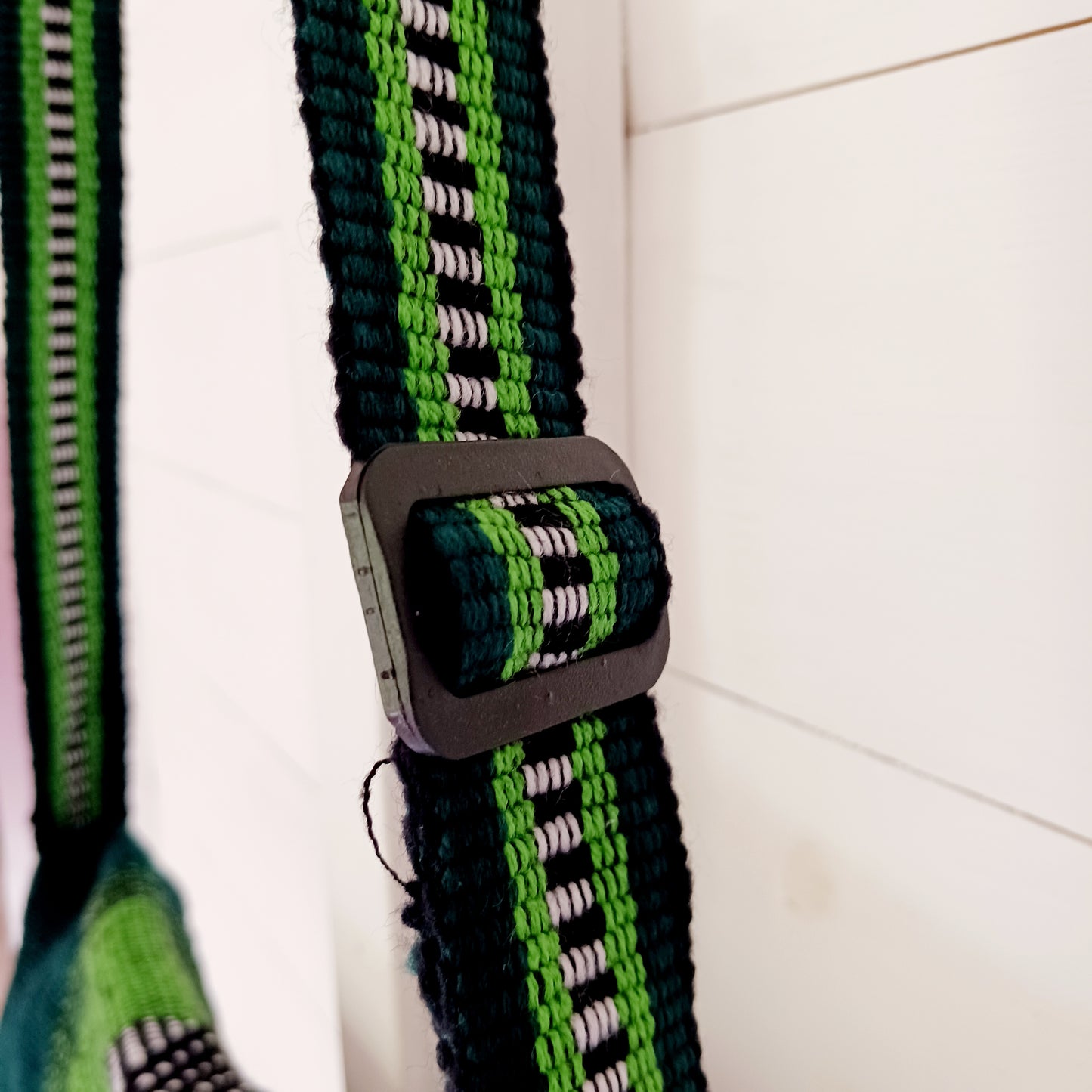 Inspired by the Spanish word for "colourful," this Vistoso Satchel brings vibrant style and practical design together. Available in a variety of bold and eye-catching patterns, this satchel comes in lovely shades of green and is both fashionable and functional. The spacious main zipped compartment comfortably fits a small laptop or notebook, while the additional front zipped pocket keeps essentials within easy reach.