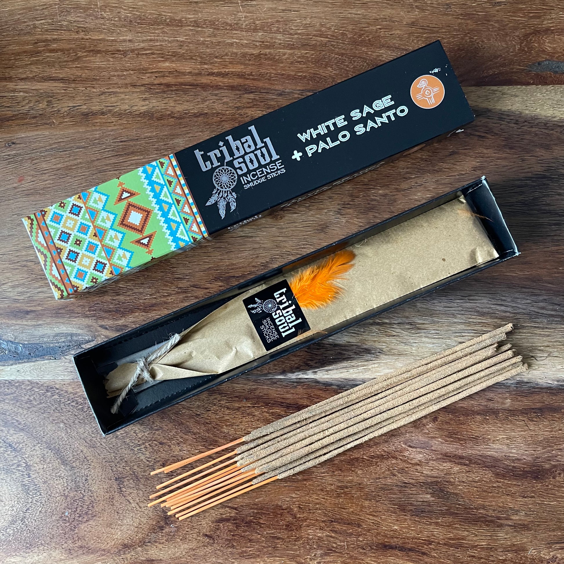 Tribal Soul White Sage and Palo Santo American Style Incense Sticks