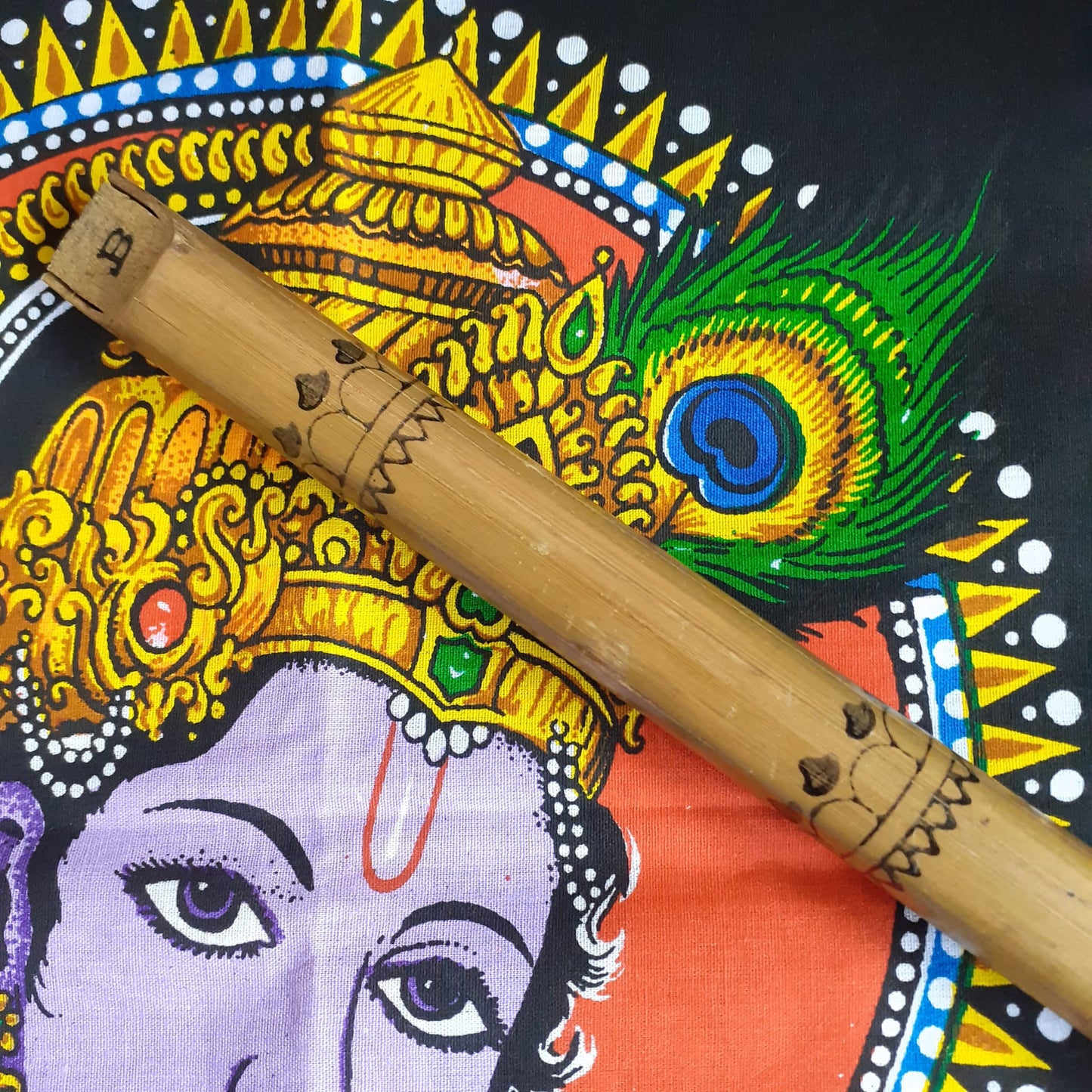 Wooden Instrumental Indian Flute