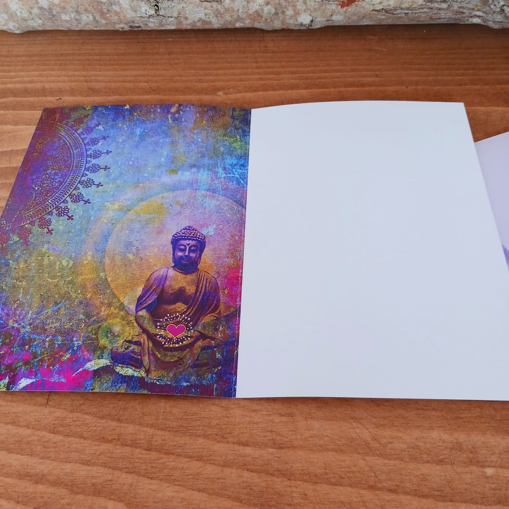 Buddha In Gratitude Thank you Card