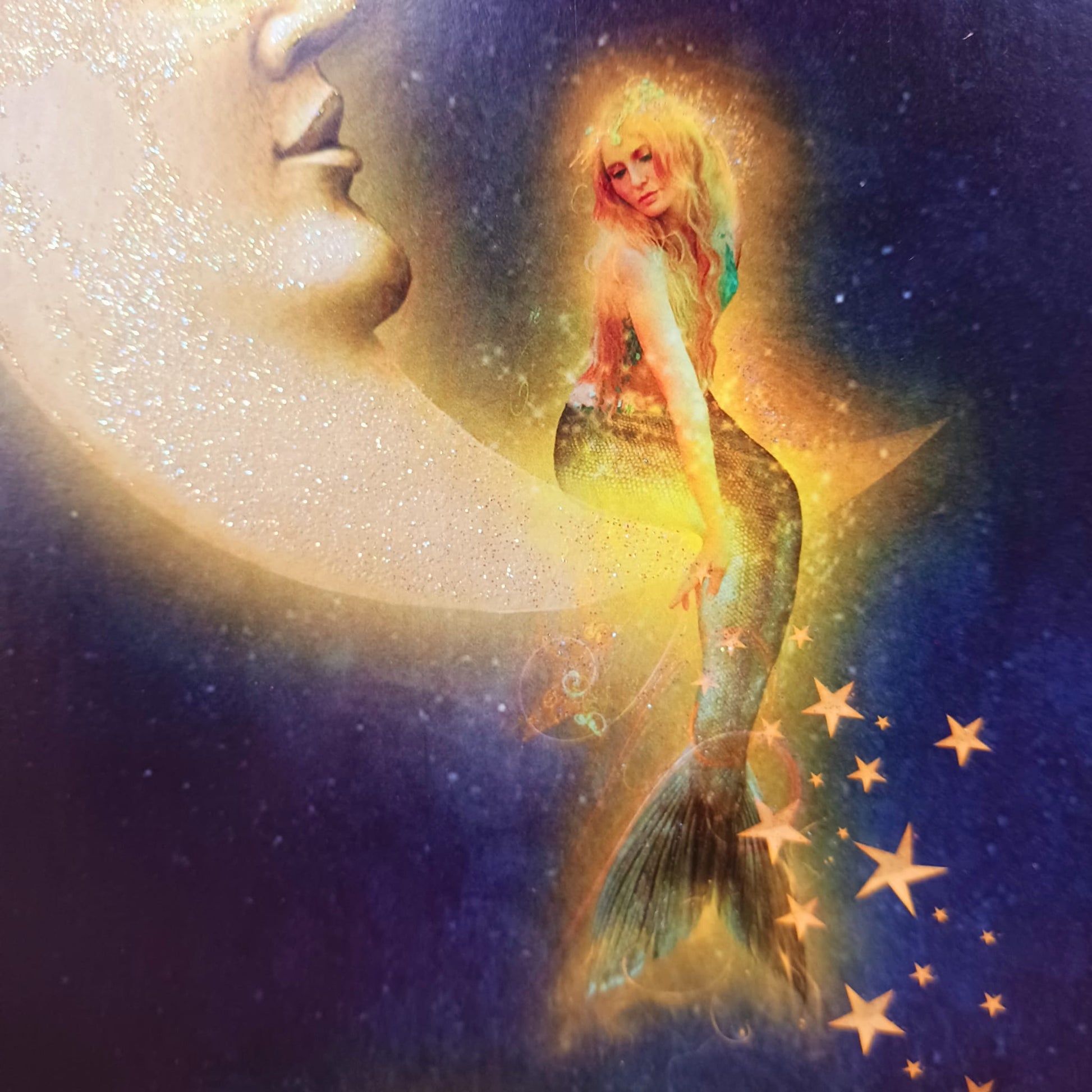 All Occasions Greetings Card | Mermaid on the Moon