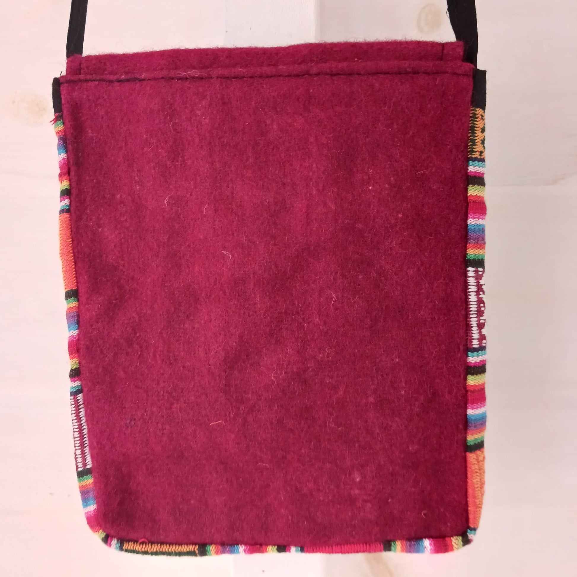 Woollen Passport | Festival Bag 15cm x 18cm | Hippy Trail bag