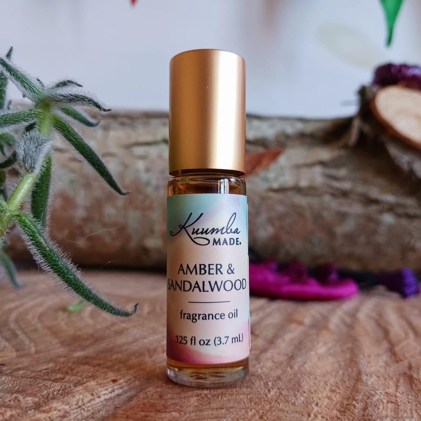 Kuumba Made Fragrance Oil - Amber & Sandalwood 3.7ml