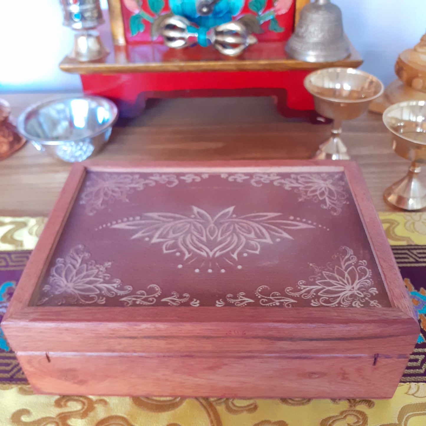 Lotus Flower Trinket Box | Jewelry Box