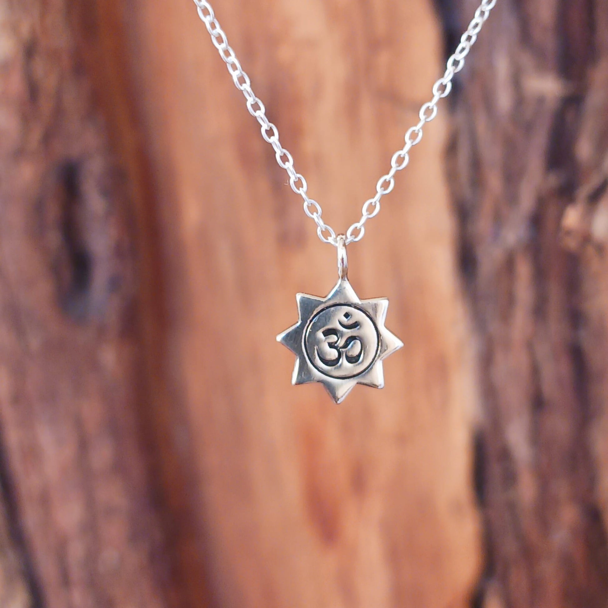 Om Symbol Pendant Necklace