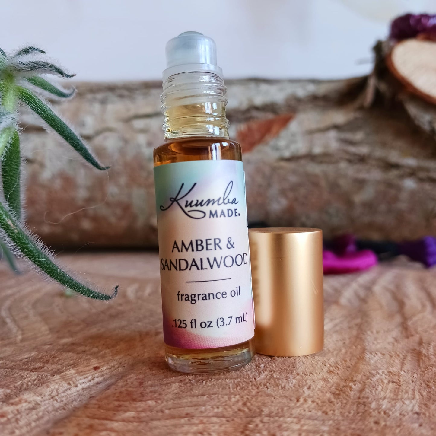 Kuumba Made Fragrance Oil - Amber & Sandalwood 3.7ml