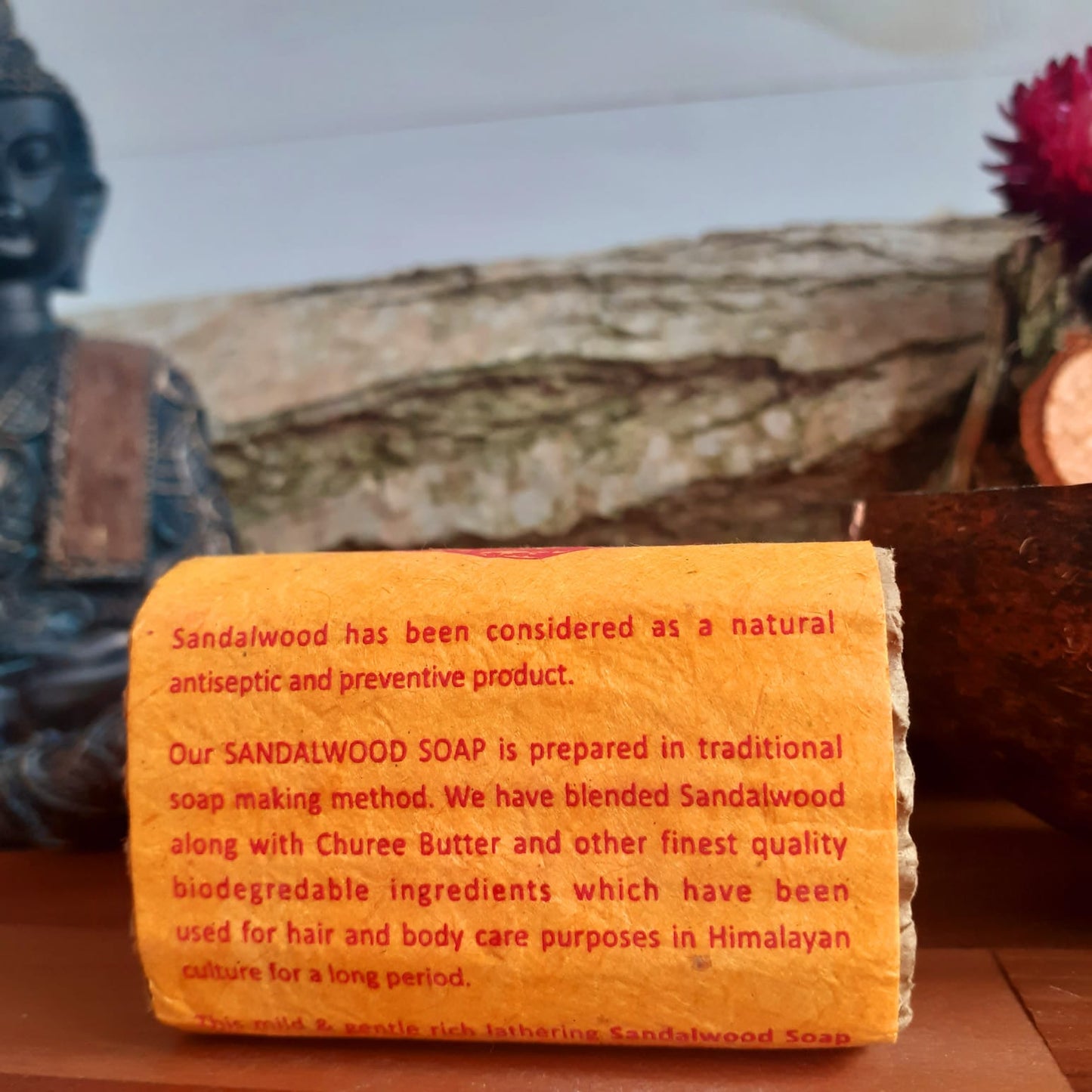 Natural Himalayan Sandalwood Soap 100g bar