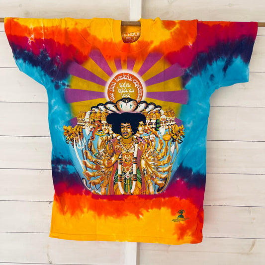 Jimi Hendrix Axis Bold As Love Tie-Dye T-Shirt