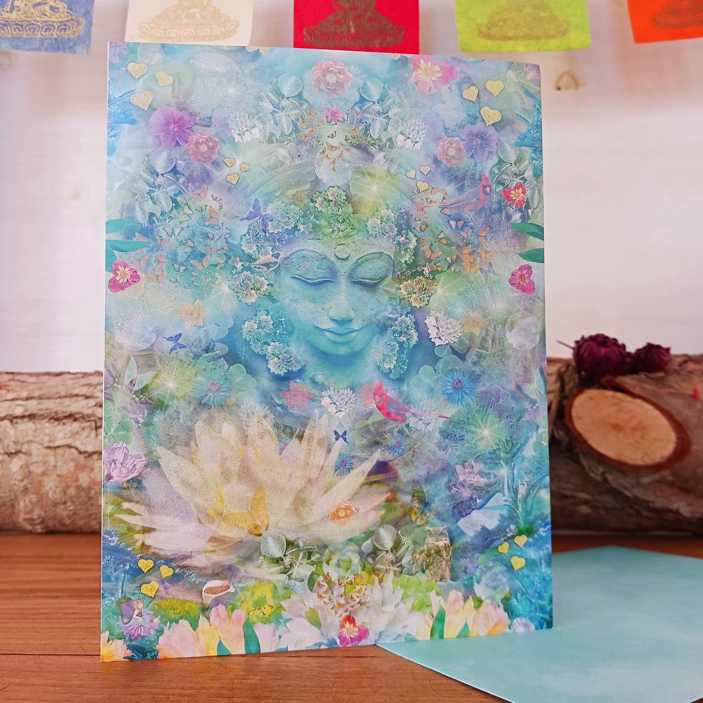 Enlightened Forest Birthday Card