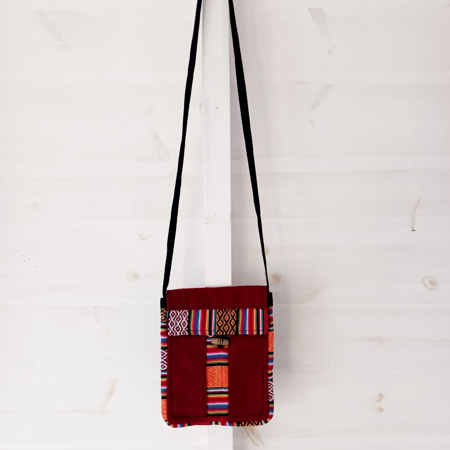 Woollen Passport | Festival Bag 15cm x 18cm | Hippy Trail bag