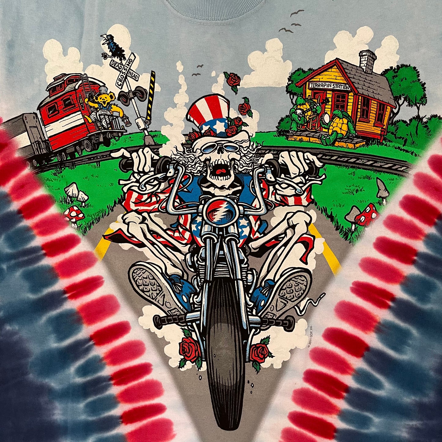 Grateful Dead Moto Sam Tie-Dye T-Shirt