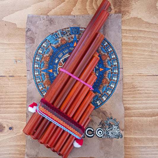 Peruvian Bamboo Pan Pipes | Zampona Peruvian Pan pipes UK seller