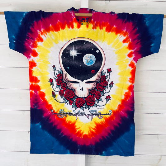 Grateful Dead Space Your Face Tie-Dye T-Shirt