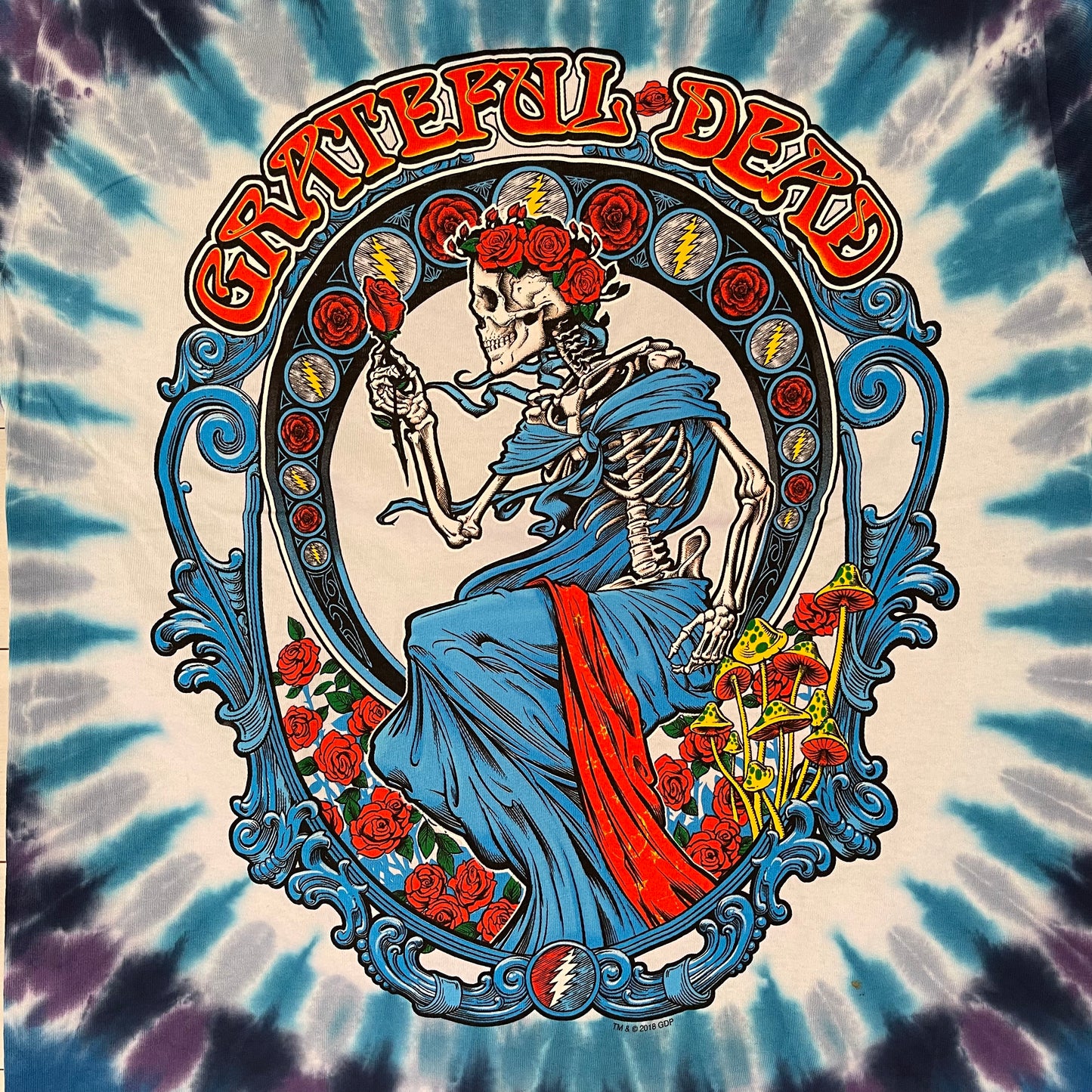 Grateful Dead Vintage Bertha Tie-Dye T-Shirt