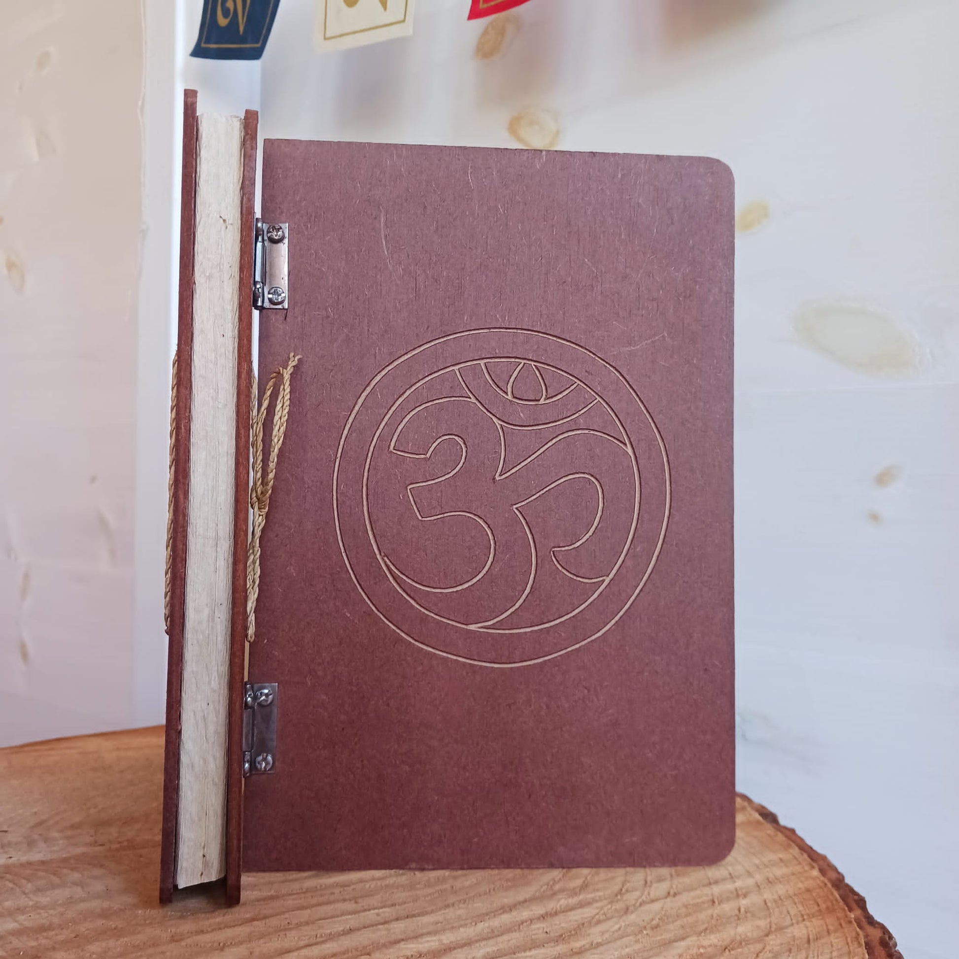 Handmade Om Symbol Hardback Notebook