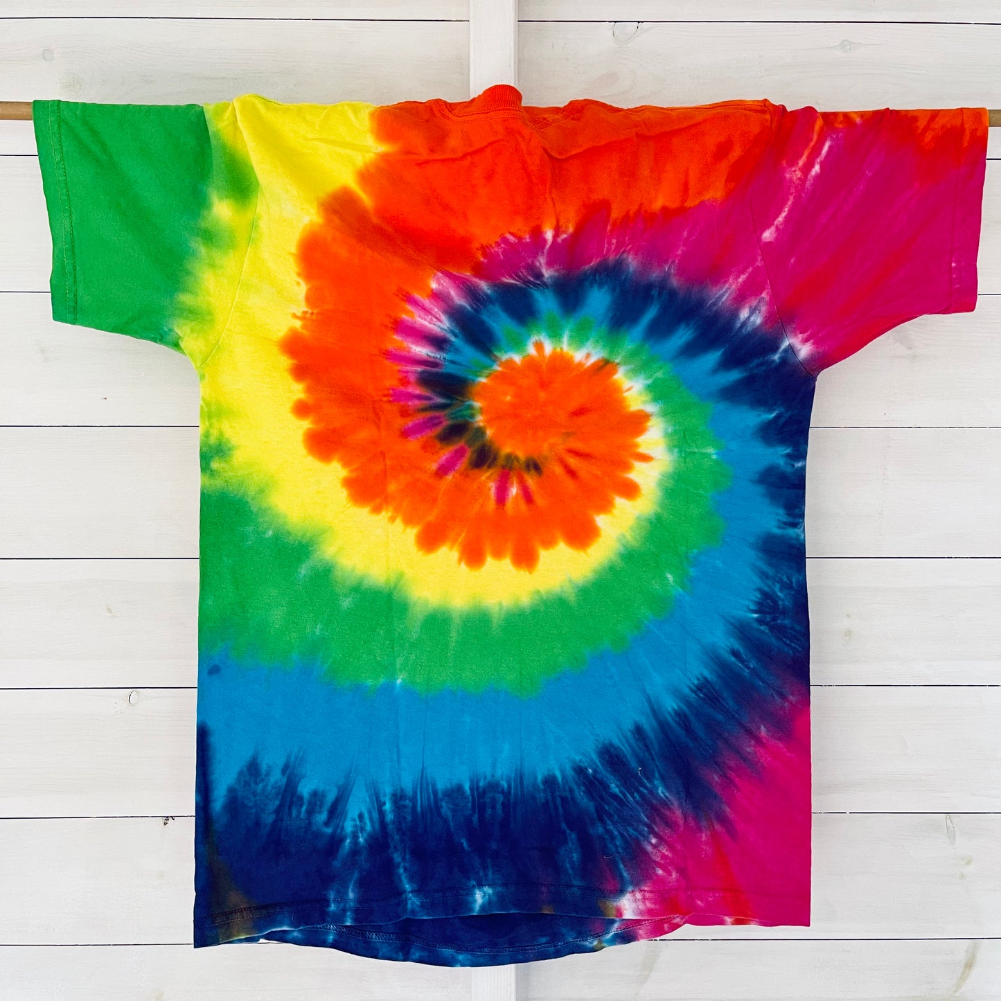 Grateful Dead Spiral Trippy Bears Tie-Dye T-Shirt - XL