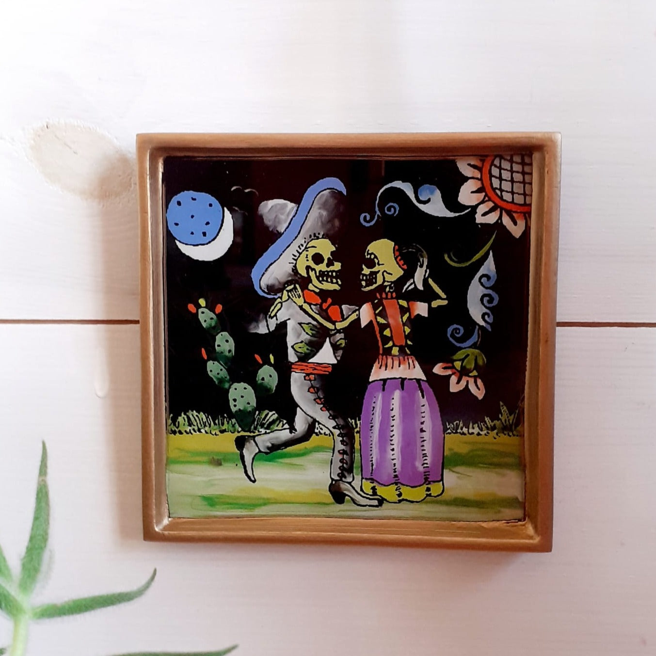 Dancing Couple Folk Art | Day of The Dead Pictures