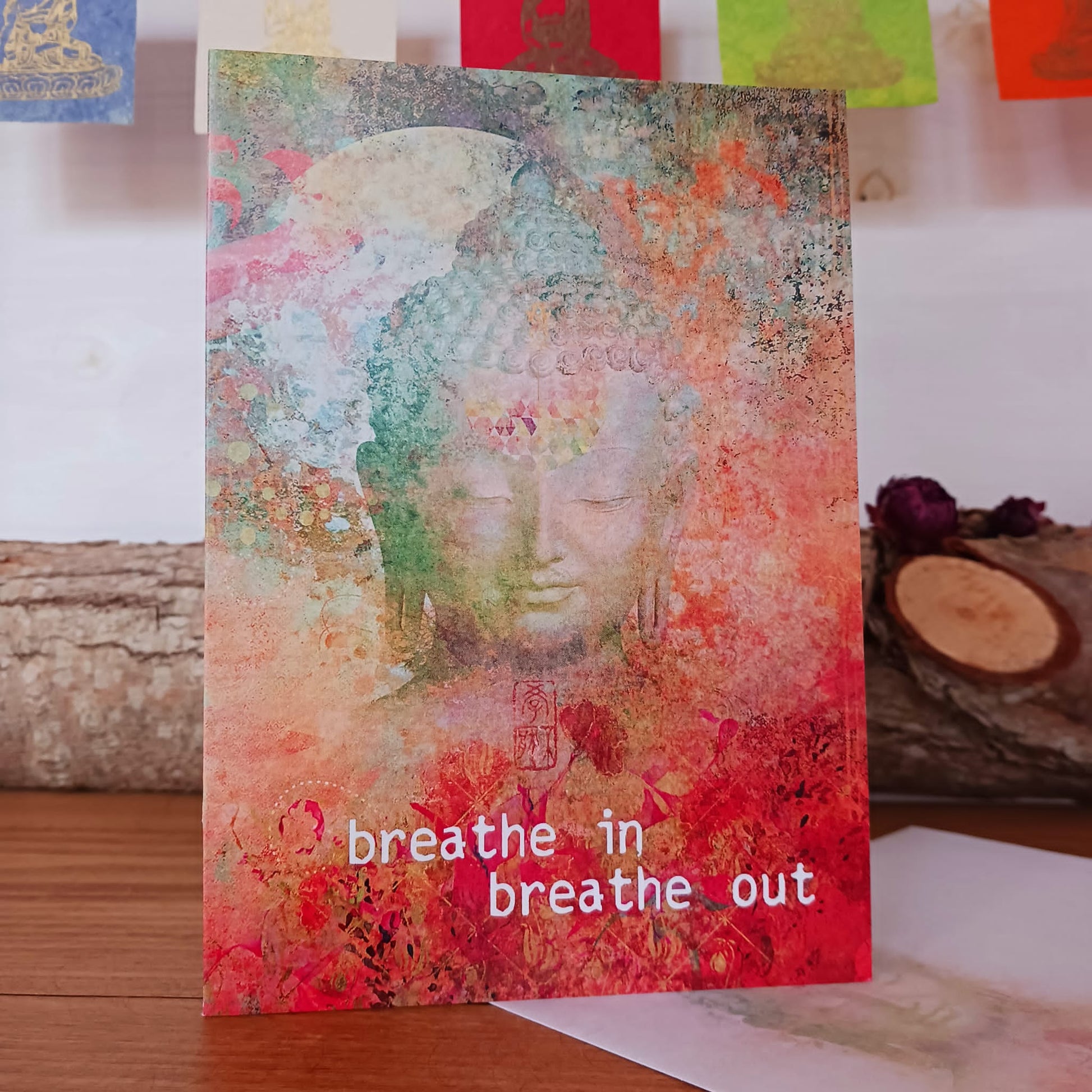 Buddha Breath Greetings Card | Support & Encouragement