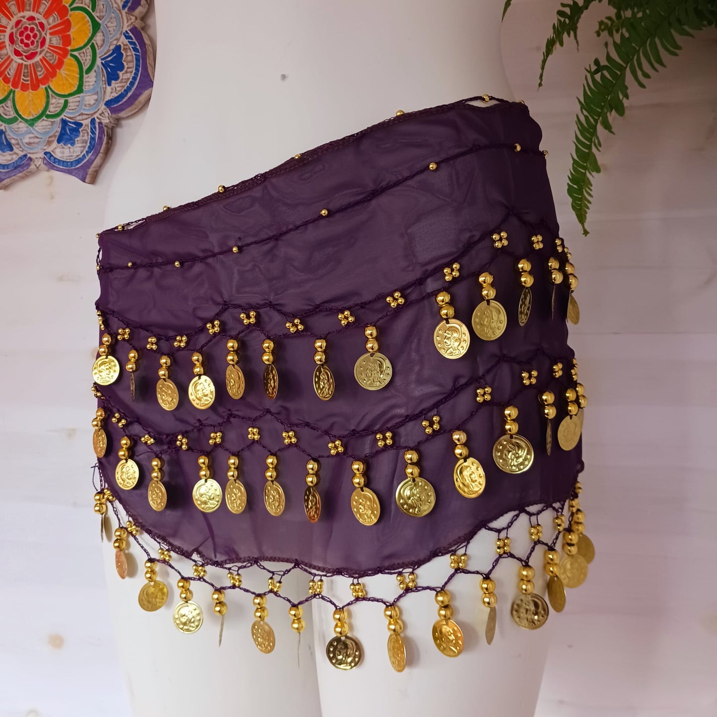 Belly Dance Hip Scarf | Hip Belt