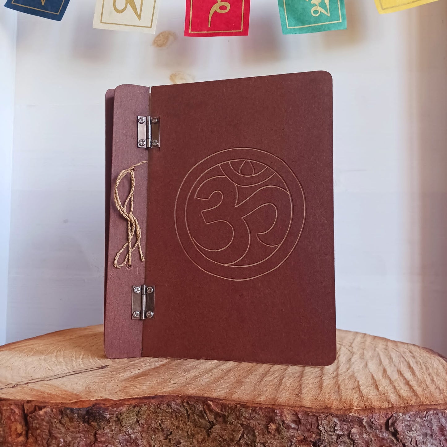 Handmade Om Symbol Hardback Notebook