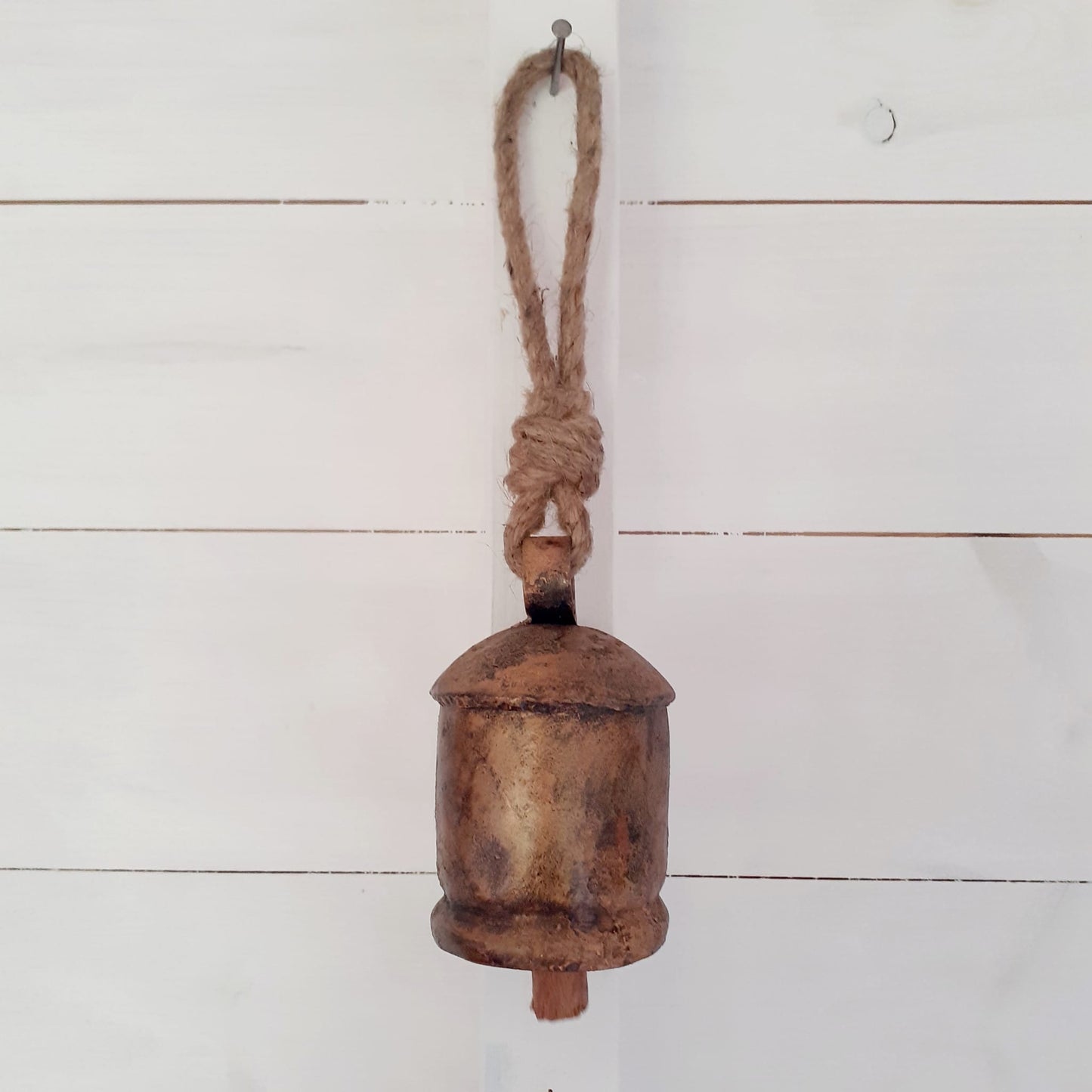 Small Rustic Cow Bell Windchime