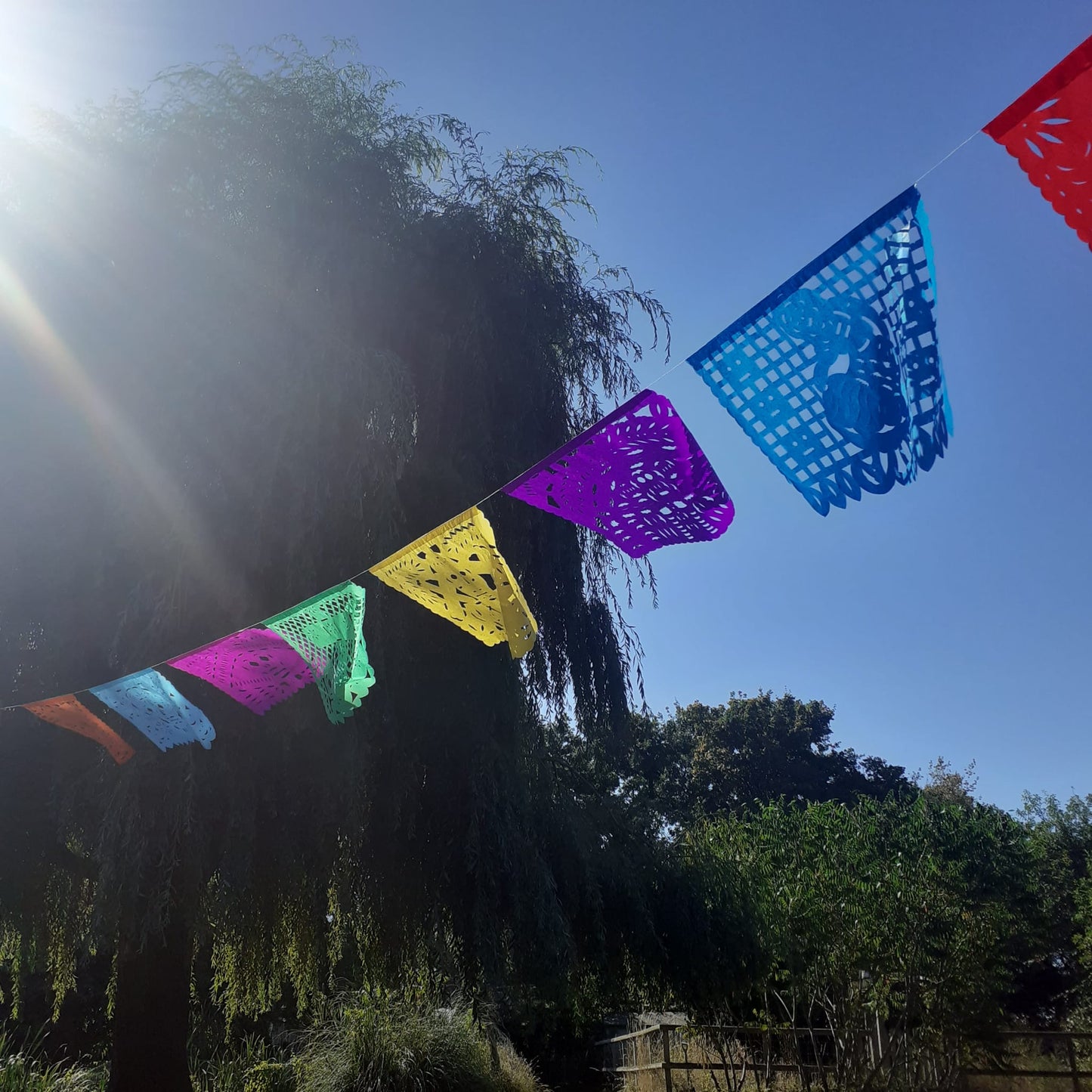 Papel Picado Dia De Muertos Bunting