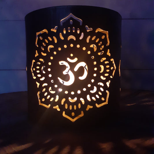 Om Mandala Tea-light Holder