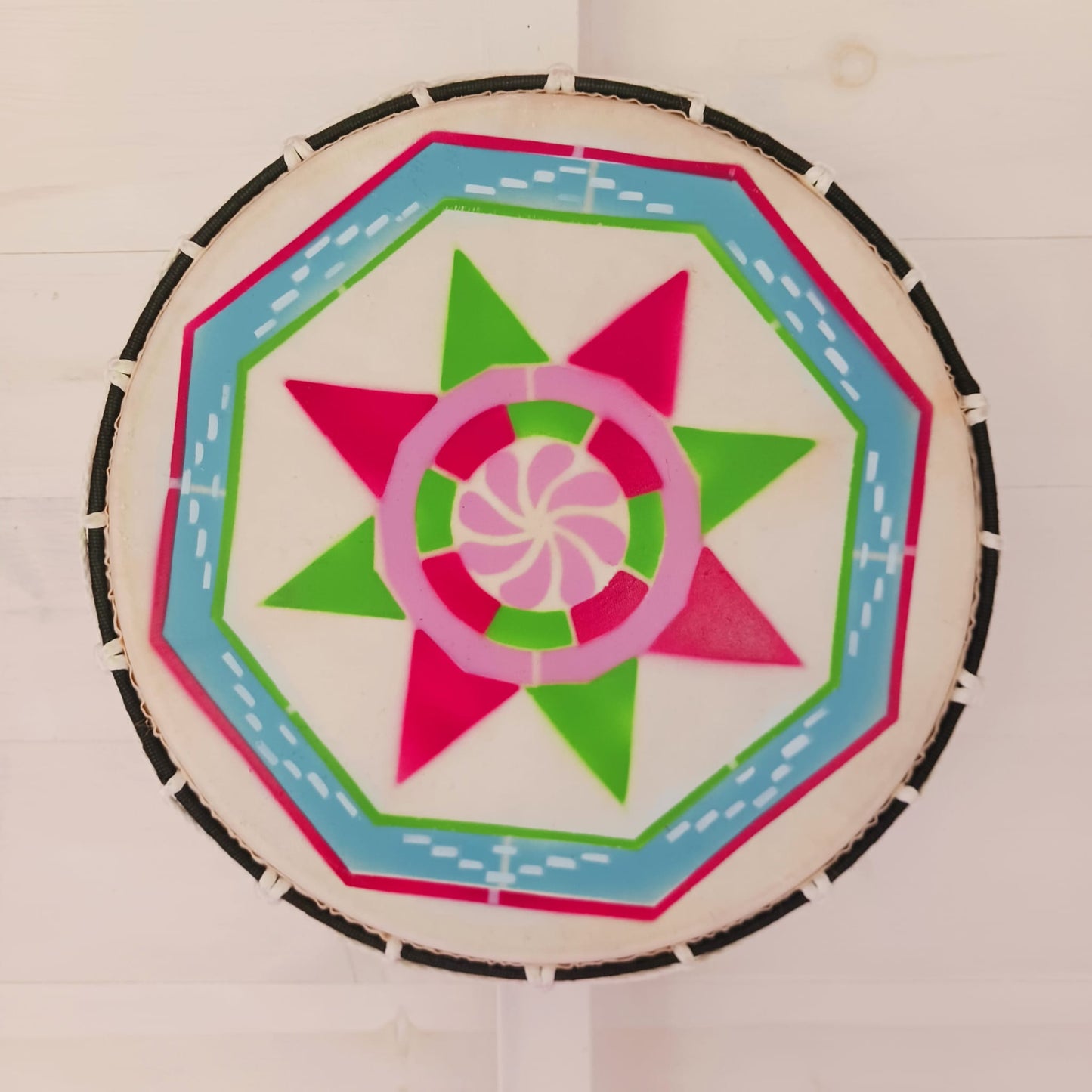 Painted Shamanic Drum | 30cm