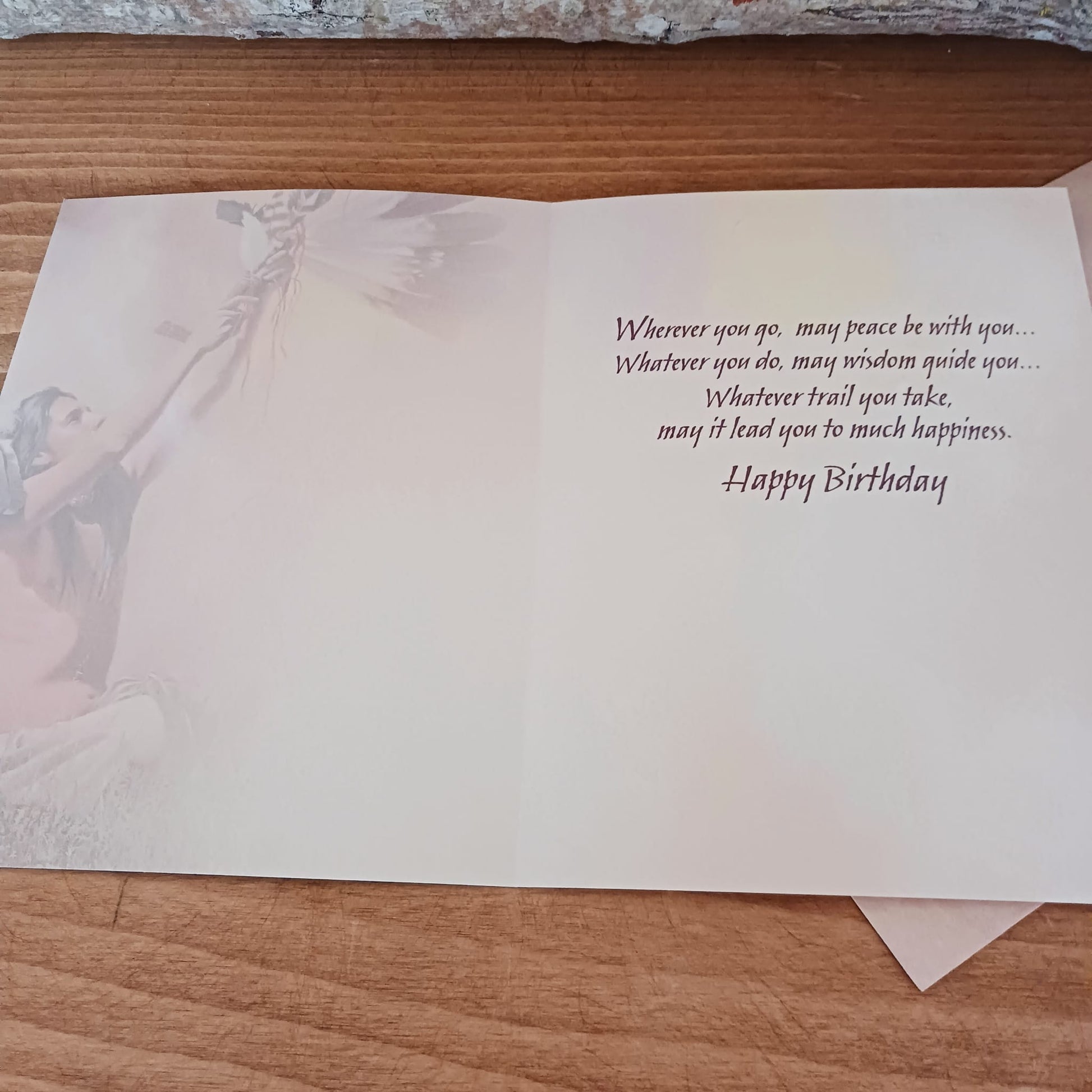 The Sacred Pipe Greeting Card (Birthday)