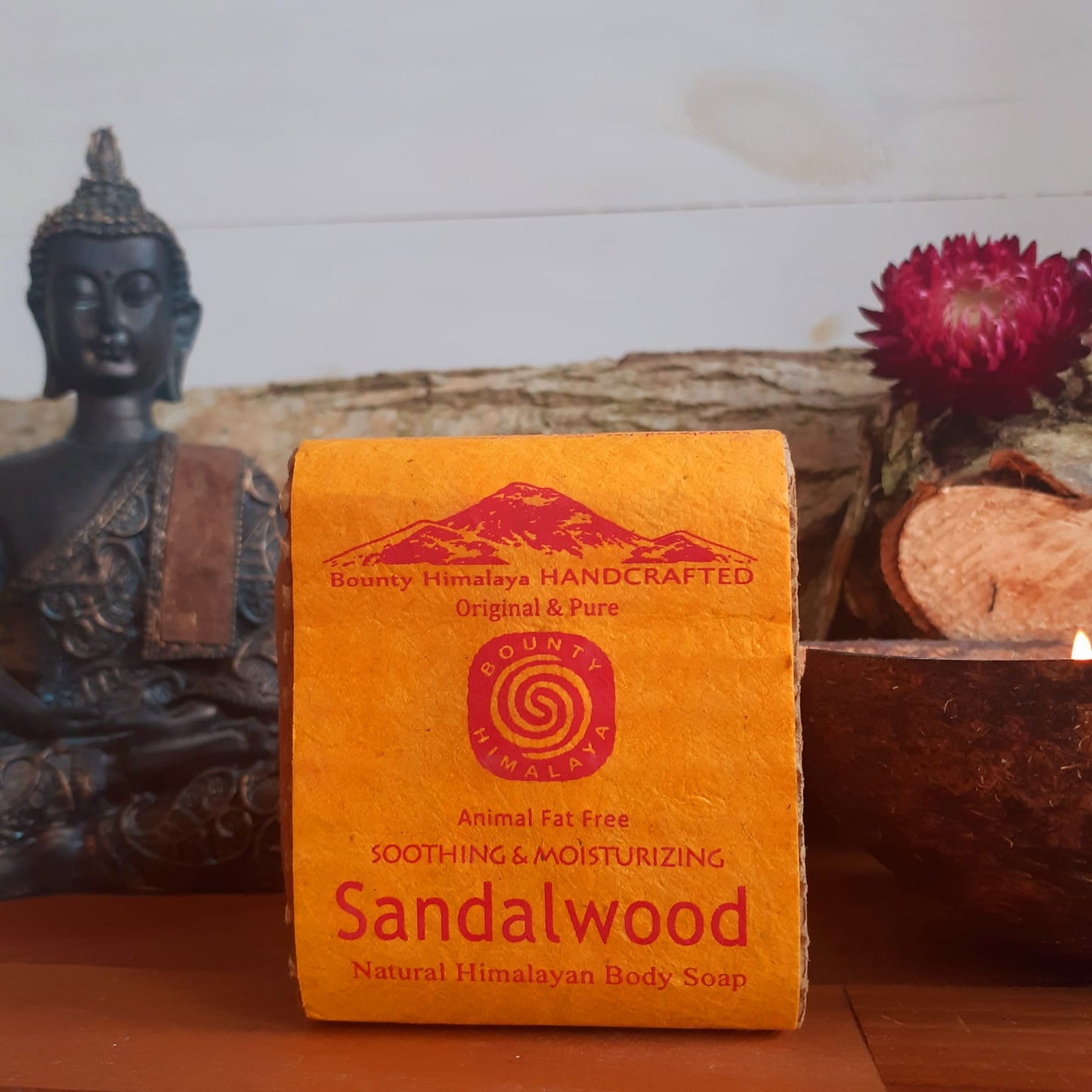 Natural Himalayan Sandalwood Soap 100g bar