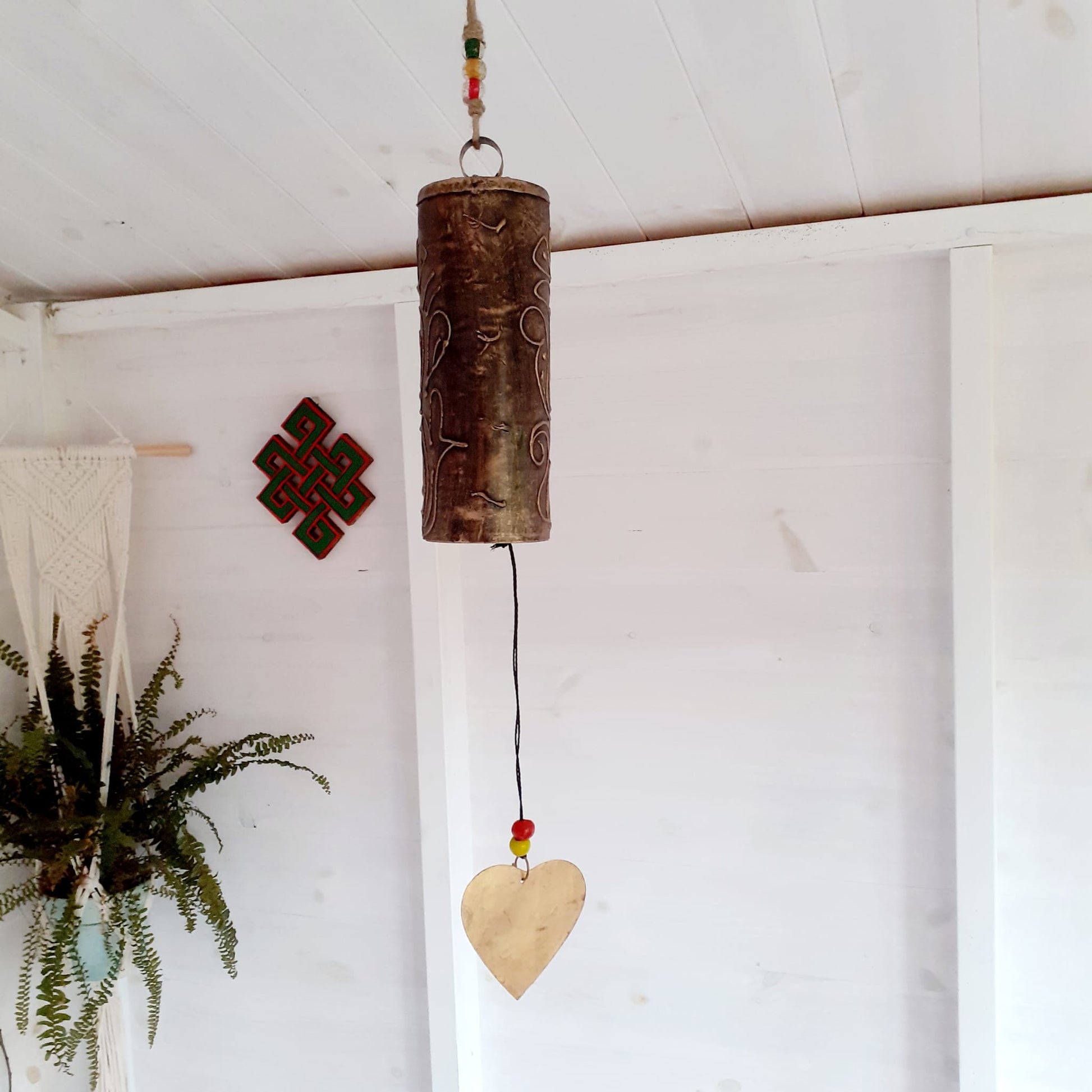 Rustic Soft Chime Indian Bell | Windchime