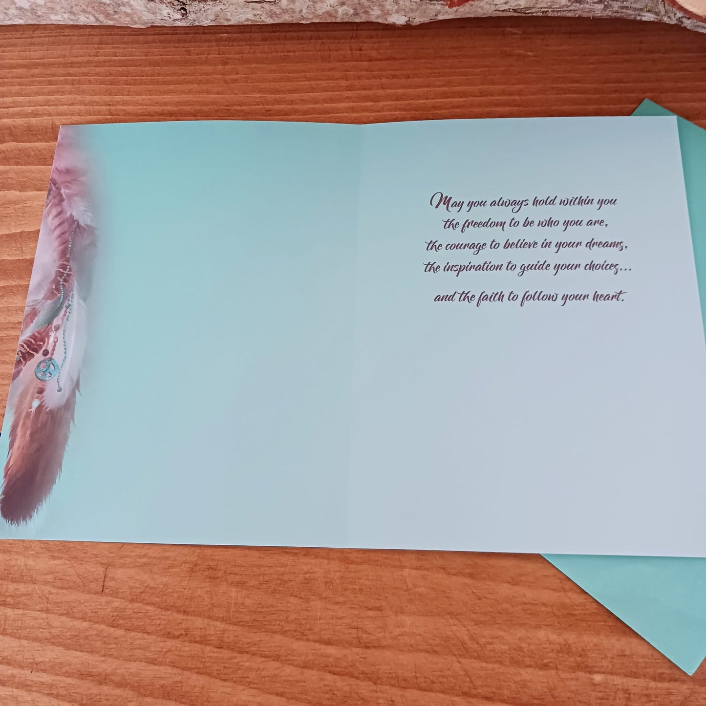 Dreams Of Peace Greeting Card (Inspiring Words)