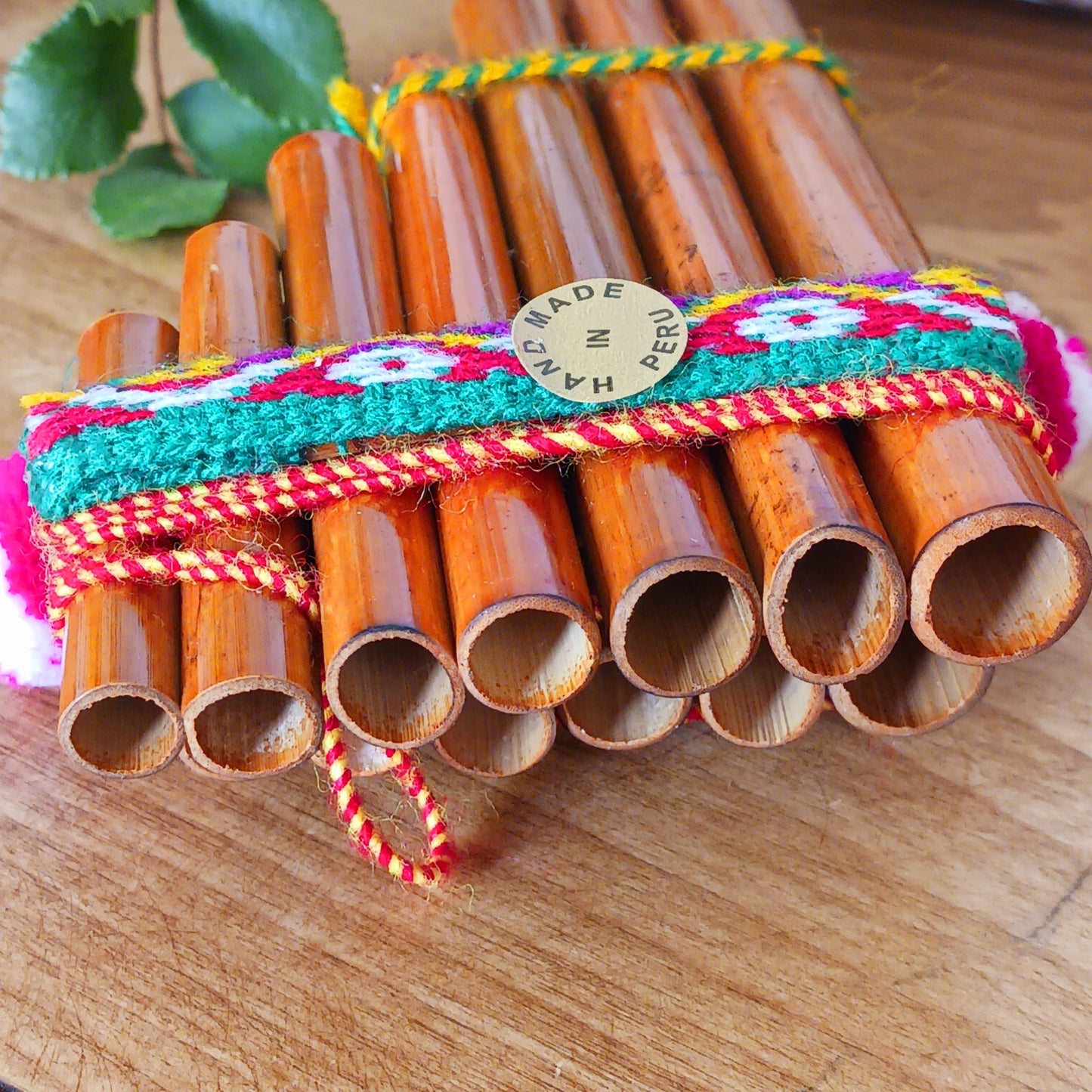 Peruvian Bamboo Pan Pipes | Small Zampona Peruvian Pan pipes UK seller