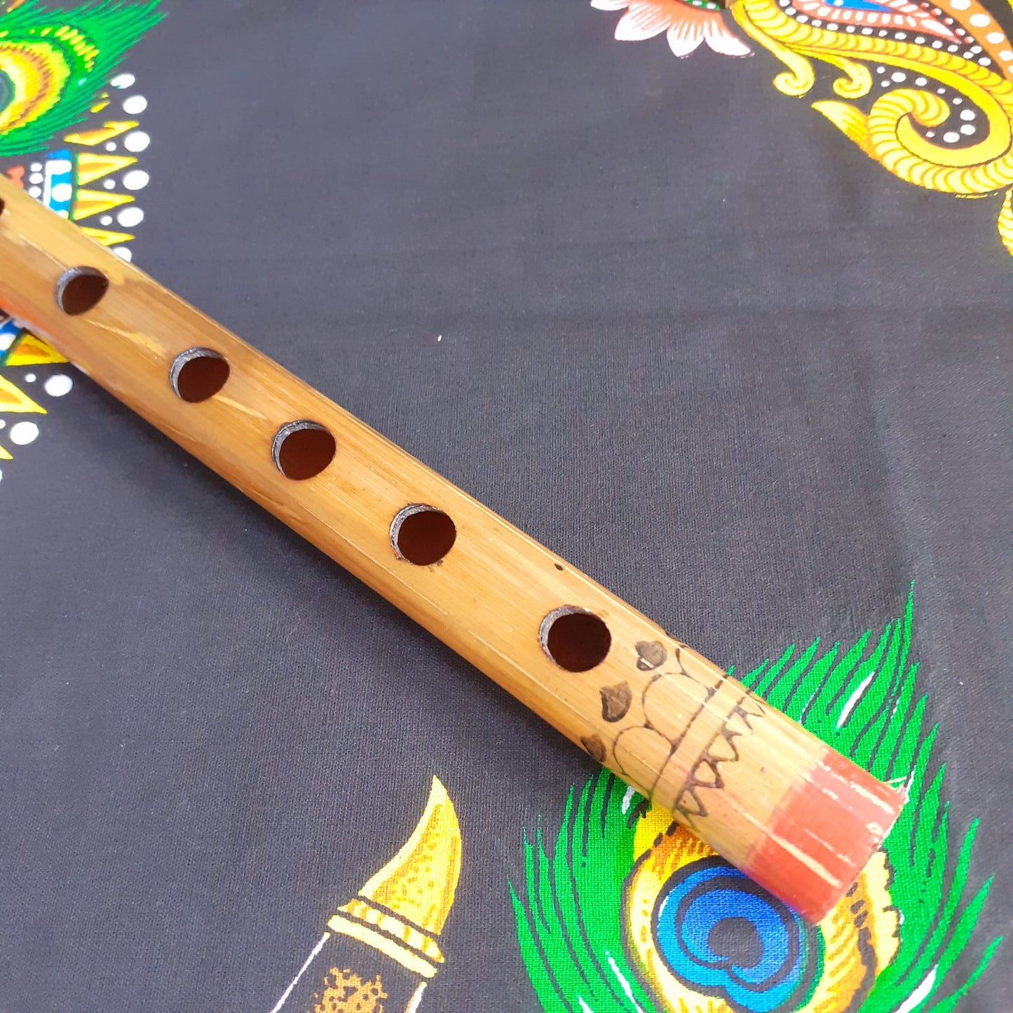 Wooden Instrumental Indian Flute