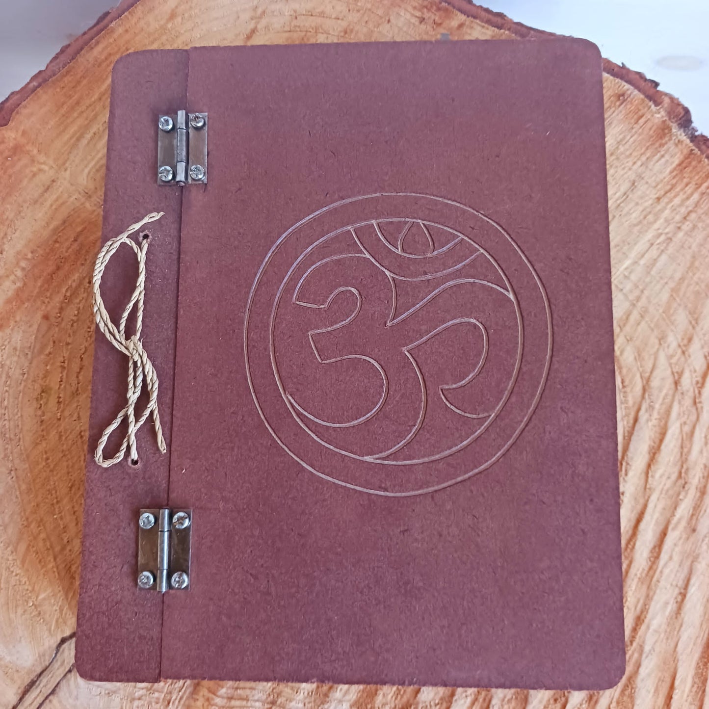 Handmade Om Symbol Hardback Notebook