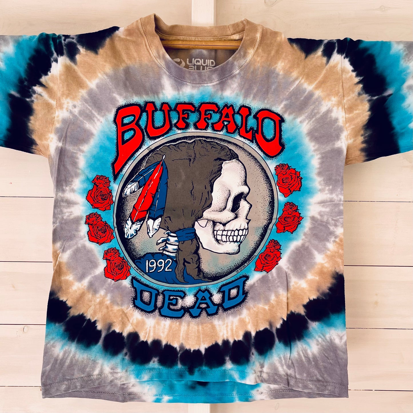 Grateful Dead Buffalo Nickel Tie-Dye T-Shirt | Grateful Dead UK