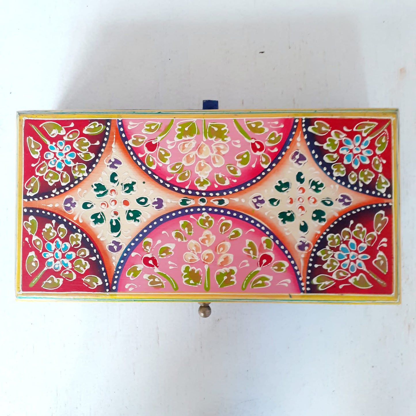 Hand painted Jewelry Box | Trinket Box