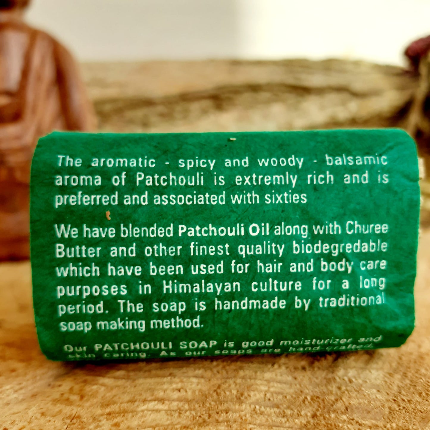 Natural Himalayan Patchouli Soap 100g bar