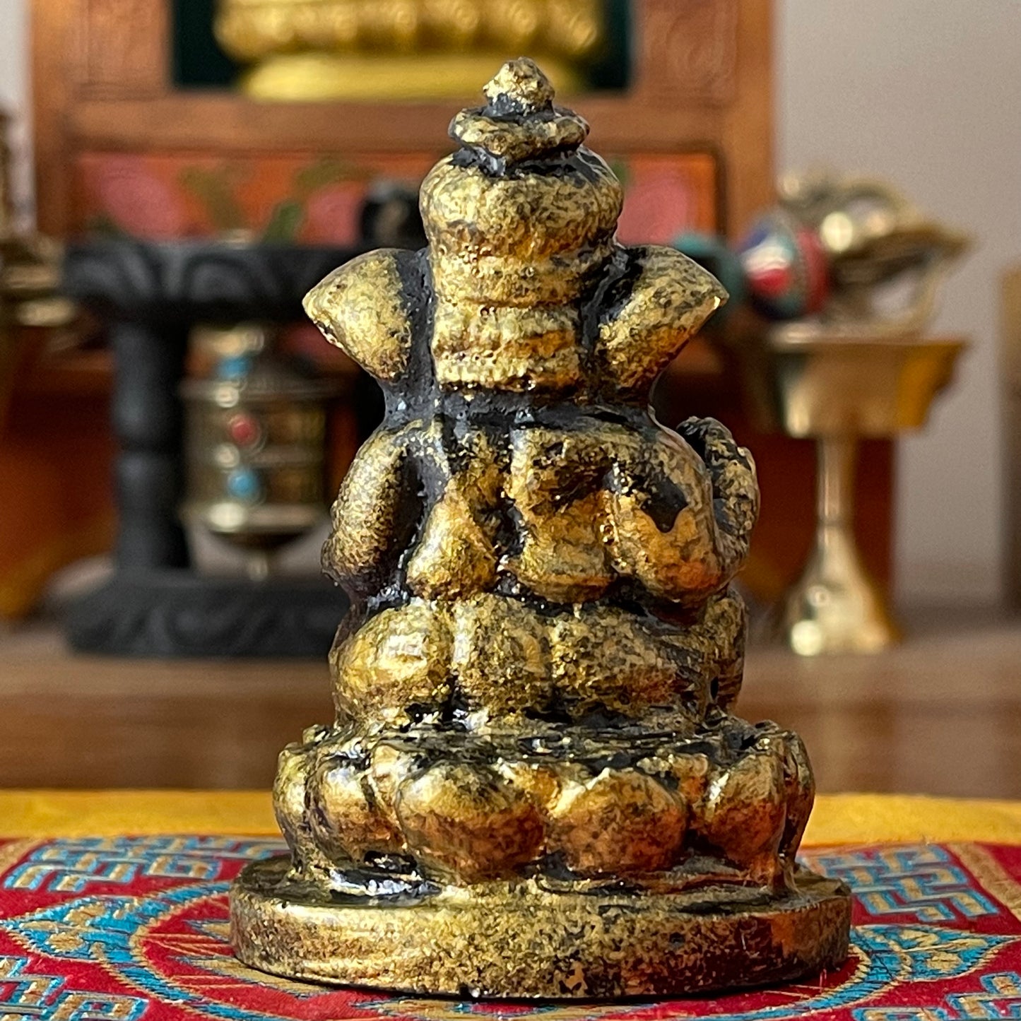 Resin Ganesh Incense Holder