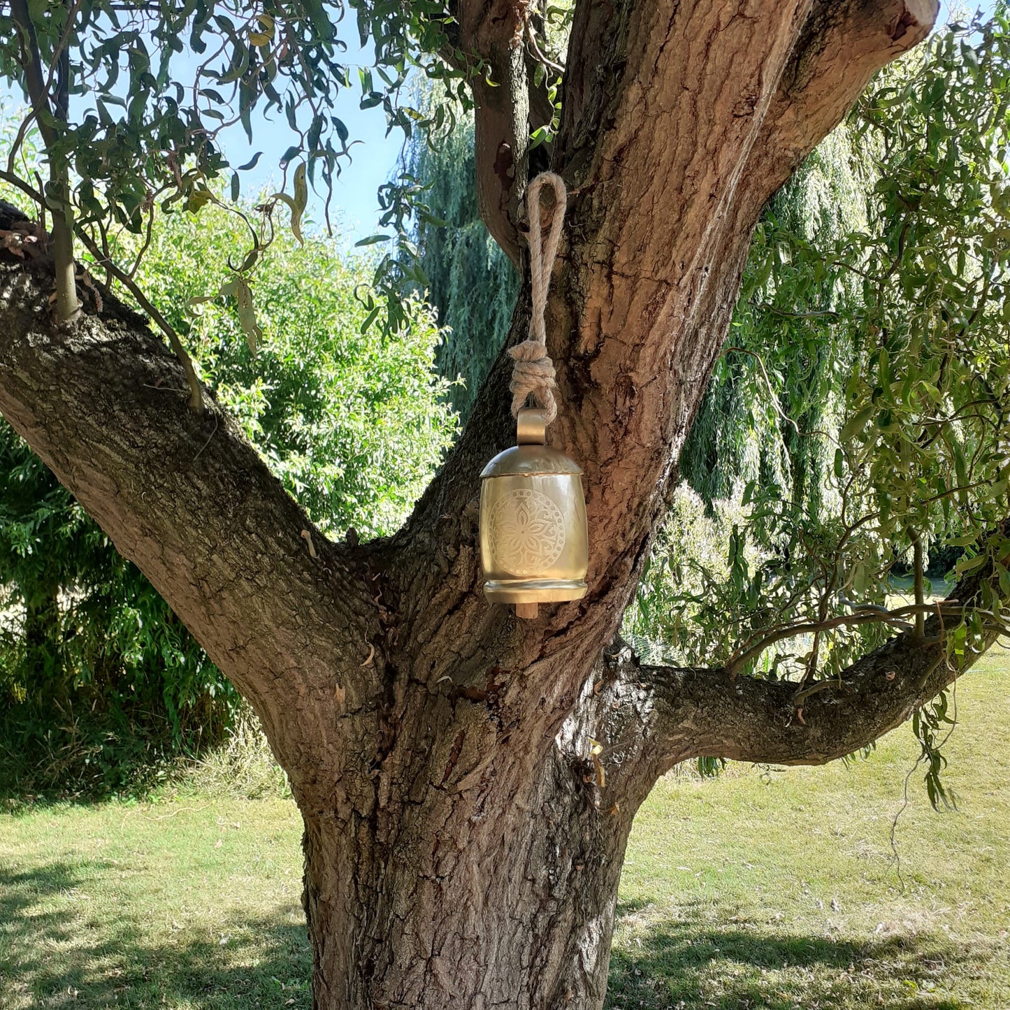 Engraved Rustic Cow Bell