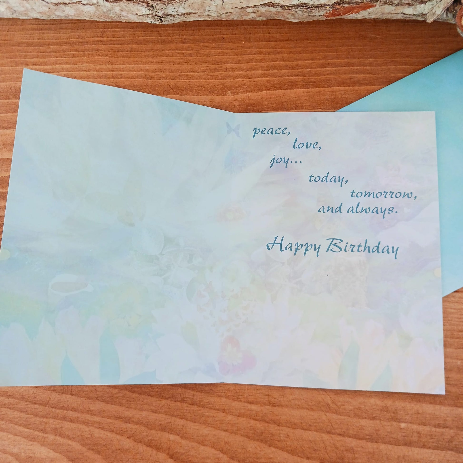 Enlightened Forest Birthday Card