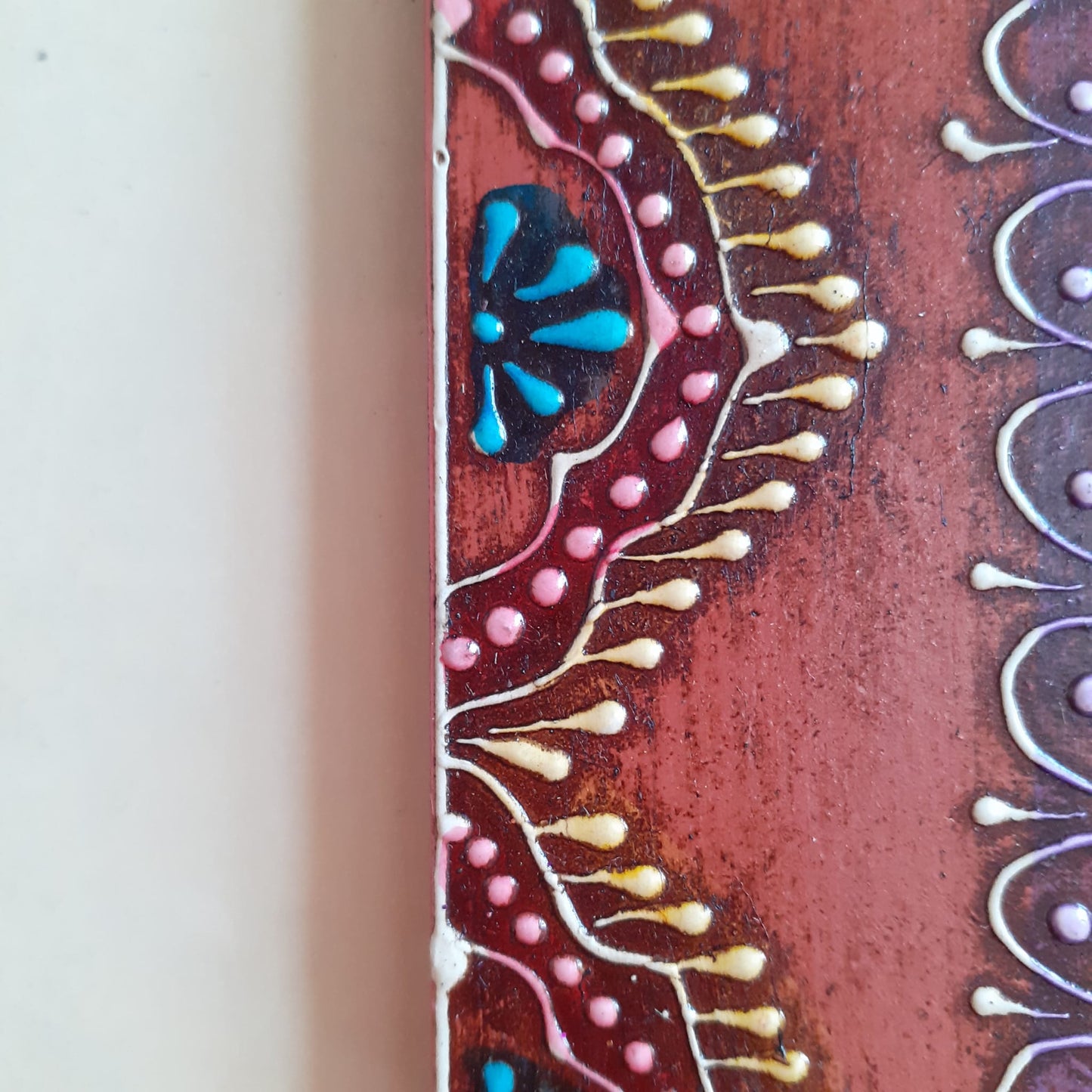 Indian Hand Painted Photo Frame